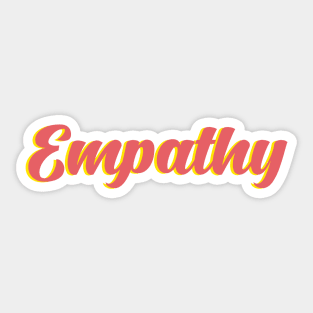 Empathy Sticker